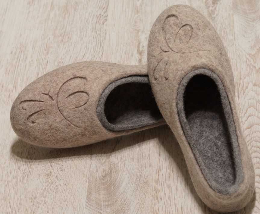 تصویر 1 از پاپوش نمدی مخصوص زمستان دست ساز و با کیفیت